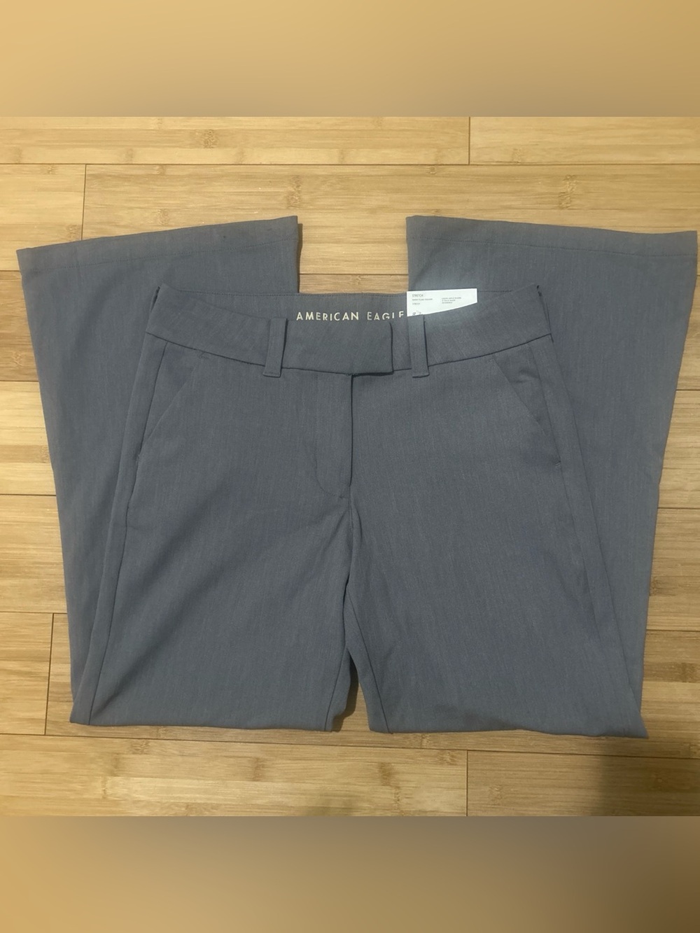 American Eagle Charcoal Straight Dress Pants NWT